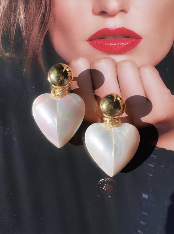 Mother of pearl hearts