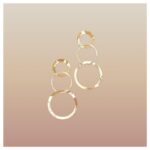 Hammered-circle-round-earrings