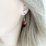 Smoky-Amber-Swarovski-oorbellen-pop